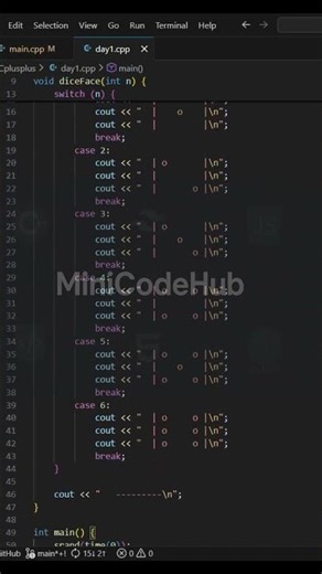 C++ Digital Dice Roller (CLI) #cpp #coding #programming #cli #beginners