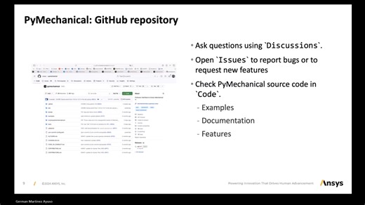PyAnsys Training Overview of PyMAPDL and PyMechanical