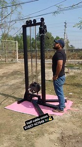 Half cable cross machine ||irontech fitness 01857427848 #irontech_fitness #bangladesh #homegym #allinone #Functional #multifunctional | Johny Khan