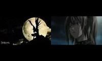 Mix of 2 videos from youtube : Death Note Opening(Official and piano
