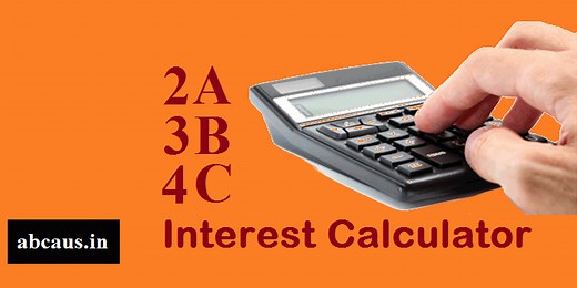 Excel Auto 234ABC Interest calculator AY 2025-26 Download