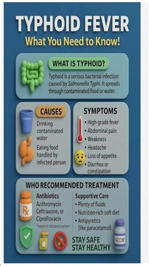 Typhoid Fever Explained! Causes, Symptoms & Treatment