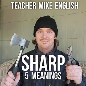 752K views · 23K reactions | 5 ways ways to use "sharp" And 20+ sharp things in my house | Teacher Mike English | Facebook