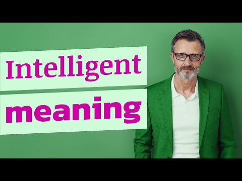 Intelligent | Meaning of intelligent