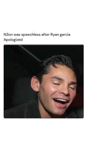 N3on was left completely speechless after Ryan Garcia apologized #N3on #RyanGarcia #ViralMoments