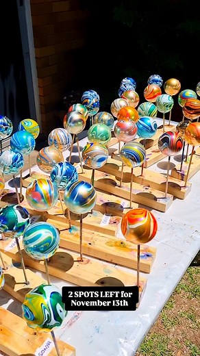 202 reactions · 13 shares | 2 spots left for my Water Marbling Christmas Bauble Brisbane workshop on Thursday the 13th. My last workshop for 2025!! Email me at bronwyn.rayner@optusnet.com.au for more details. . . . #brisbaneevents #brisbaneartclass #workshopsbrisbane #brisbaneworkshops #viewsofbrisbane #creativecommunity #brisbaneworkshop #artclassbrisbane #whatsonbrisbane #jacquardproducts | Raynbow Crow Studios | Facebook