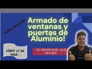 Online Course in Aluminum Carpentry: Windows and Doors 2023