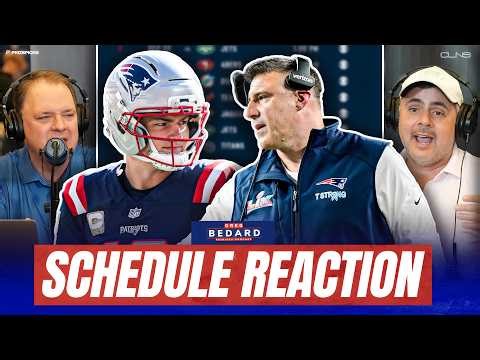Greg Bedard INSTANT REACTION to Patriots 2026 Schedule Release