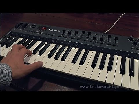 Review M-Audio Oxygen 49 (3rd gen) and fixing midi error