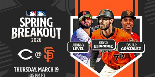 Here’s the Giants’ Spring Breakout roster (Thurs., 6 p.m. PT)