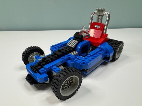 Lego Model Team 5541Hot Rod Alternate Build Formula Racer (Speed Build).