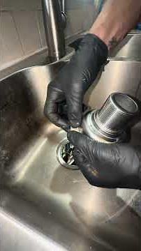 HOW TO: Replace a Basket Strainer #plumbing #plumber #kitchen #basketstrainer #DIY
