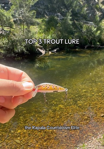 Top 3 Trout Lures for Stream Fishing Success
