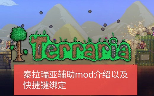 泰拉瑞亚tmod常用辅助mod的介绍以及快捷键的绑定