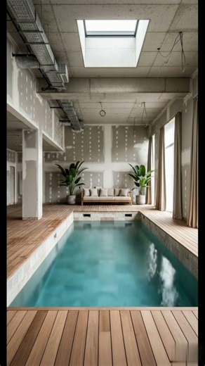 Luxury Indoor Pool Lounge Design | Modern Dream House Pool Area | Ultimate Relaxation Space