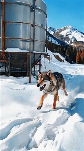 Gray Wolf attack#shorts #trending #viral #trendingshorts#viralshorts