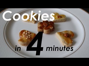 [ How to make cookies in 4 minutes ] Beginners attempt by Blueberry Chia.