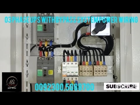 UPS bypass and Charing system power wiring