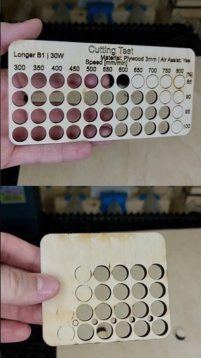 Longer B1 30W Cutting Performance and Parameters