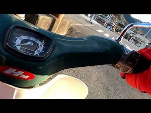 スーパーカブC100 1963年式 初代カブ 走行動画① 夕の走行 寒くないが風が出てきた 62年目のカブ ピノキオテール もなかマフラー