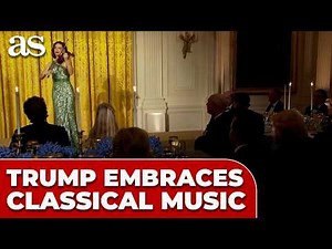 Trump EMBRACES CLASSICAL MUSIC during GOVERNORS' DINNER at WHITE HOUSE