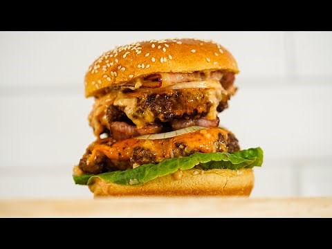 This Juicy Double Bacon Cheese Burger Is So Good, You Won't Be able to Turn It Down!