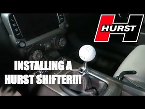HURST SHIFTER INSTALL | CAMARO SS