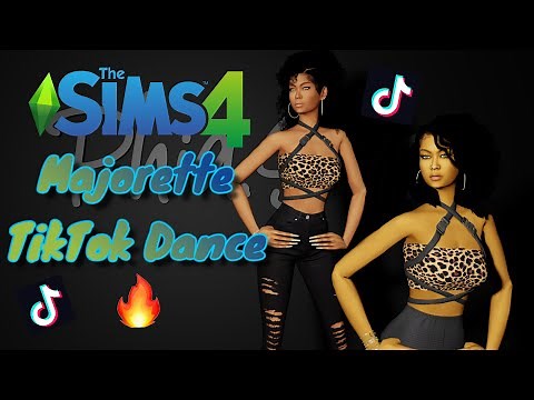 TikTok Majorette Dance Animation for The Sims 4