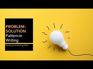 PROBLEM - SOLUTION PATTERN of Development in Writing Explained in Tagalog | Reading and Writing