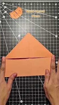 The World Record Paper Airplane That NEVER Lands! #papercraft