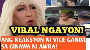 303K views · 2.5K reactions | Viral ngayon sa social media ang reaksyon ni vice ganda sa ginawa ni awra! #SirmondTVvlogs #showbizall #trendingnews | Sirmond TV vlogs | Facebook