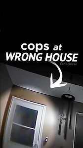 Cop Realizes He's At The Wrong Address Too Late..
