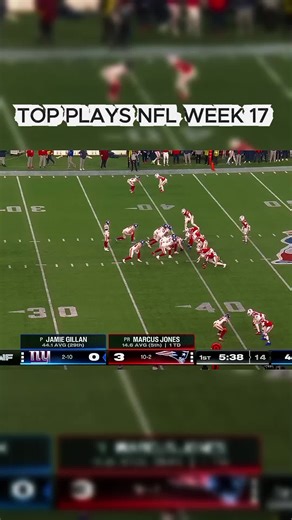 TOP PLAYS NFL WEEK 17 #NFLTopPlays #Week17Highlights #NFL2025 #FootballMoments #GameDay