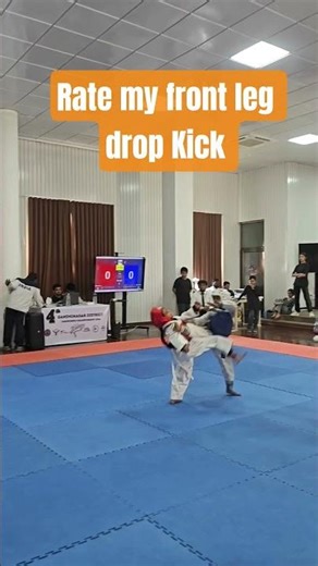 My Front Leg Drop Kick: Is It FIRE or FAIL?! (You Decide!)