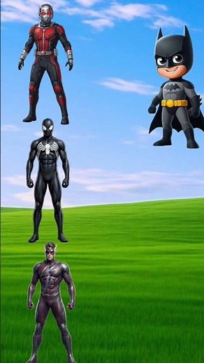 Ant-Man vs Spider-Man vs Flash 😱⚡ Who Is The Strongest? 🦸‍♂️🔥 #shorts