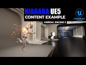 Niagara system content example on unreal engine 5