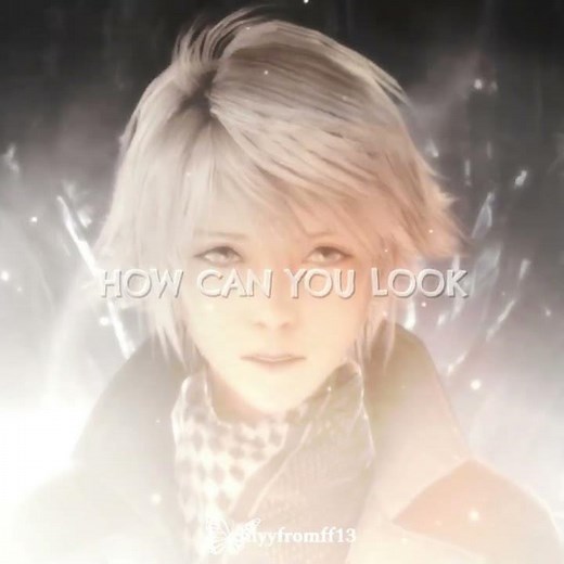hope&lightning • back to friends edit (FFXIII)