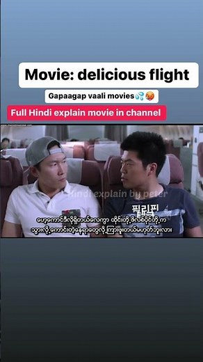 a delicious flight movie in hindi movie #hindimovieexplanations #endingexplained