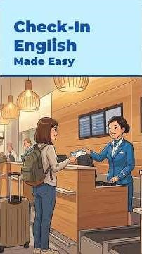 Airport Check In English Phrases #learnenglishfast #speakenglish #easyenglish