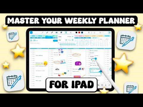 Master Your Weekly Planner Using Digital Planner & Calendar Pro