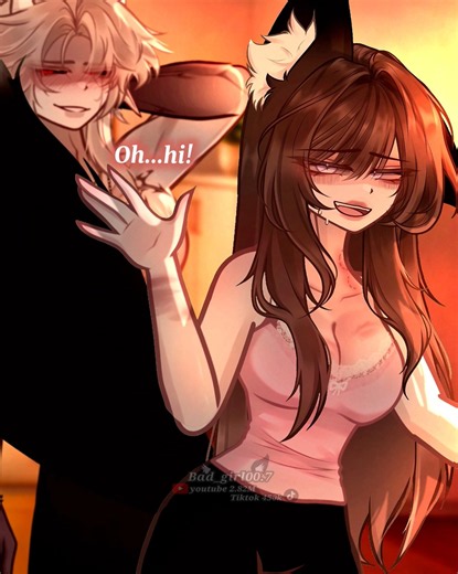 Does she really dislike him?#gachaclub #gacha #trend #love #alightmotion #gachalife #gachagacha
