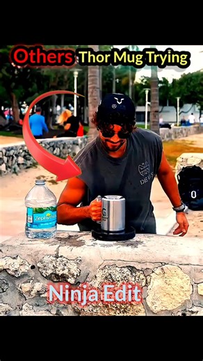 "Thor Mug Lifting Challenge"☠️#motivation #strongman #gym #strength #wwe #edit #shorts #athelete