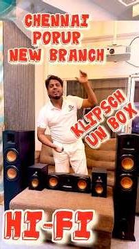 👁️சென்னையில்👁️புதிய💥ஹோம்❗️தியேட்டர்🔊ஷோரூம் | Klipsch Speaker Unboxing | Premium Audio Experience