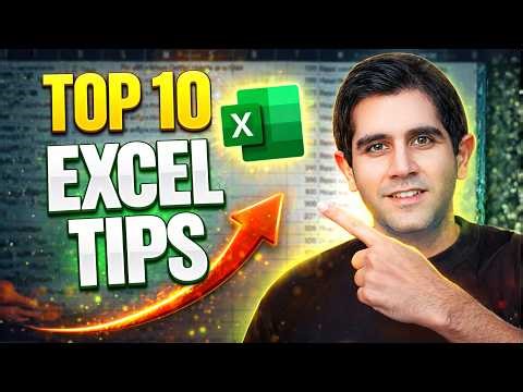 Top 10 Excel Tips & Tricks for Beginners (Must Know)