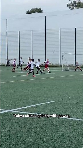 Yahya’s Lightning-Fast Strike | Youth Football Sharp Decision & Composure #futtymania #goals #shoot