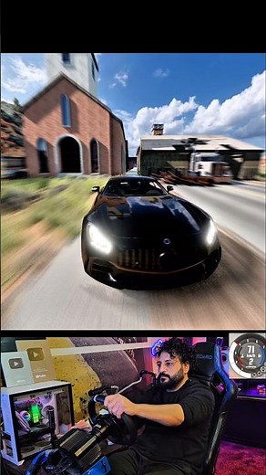 Mercedes AMG GTR drifting beamng drive #mercedes #beamngdrive #drifting #تفحيط #هجولة