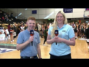 6'5" Tall Lauren Jackson Towering Over Short Male Reporter