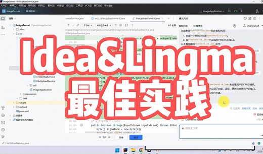 idea & Lingma 最佳实践 #AI编程 #java插件