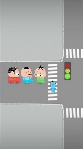 Traffic gets more chaotic every day! 🫠🚗 #MonicaToy #shorts