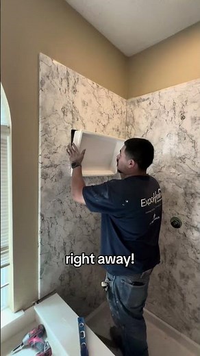 1-Day Shower Remodel (Behind the Scenes) 🚿😱